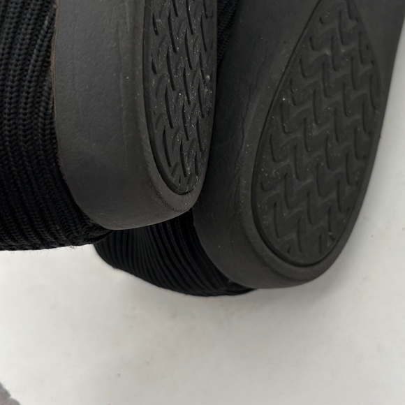 Vivaia Square Toe Water Repellent Loafers Samantha Walker Black Womens 8.5 - Picture 12 of 13